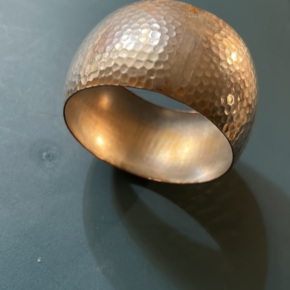 3/$20 Hammered Design Bangle Bracelet - Picture 8 of 9
